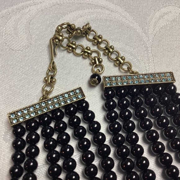 HEIDI DAUS  Stunning SCARAB “ FAR CRY FROM SHY “ BOXED NECKLACE. NIB - Picture 5 of 11